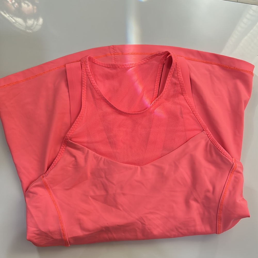 LULULEMON Running In The City Tank 2 Grapefruit Run Gym - Picture 10 of 12